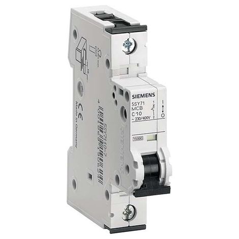Interruptor automático 1P C 16A 6kA AC Sentron 5SY6116-7