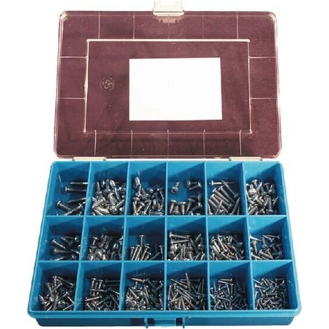 Assortimento viti per piastra testa bombata con cava PH DIN 7981 UNIVERSALE DIN7981CASS