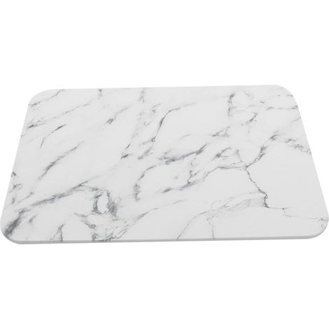 Tapis de Bain Antidérapant Absorbant 39x60 Cm en Terre de Diatomées Motif Marbre pour Salle de Bain Usage Familial et Personnes Âgées Couleur Aléatoire (1/5)