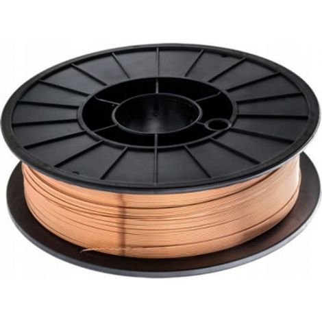 BOBINA FILO RAMATO SG2 DIAMETRO 1.0 mm 15Kg SALDATURA GAS ACCIAIO SALDATRICE