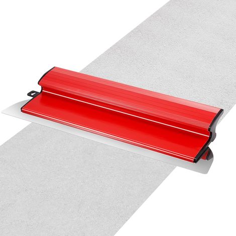 Spatule Enduit, Couteau à Enduire 40cm Lame D'écrémage Pour Cloison Sèche Spatule De Lissage Avec Poignée Confortable En Forme De Z, Taloche Enduit Couteau Finition D'enduits Béton, Murs (1/5)