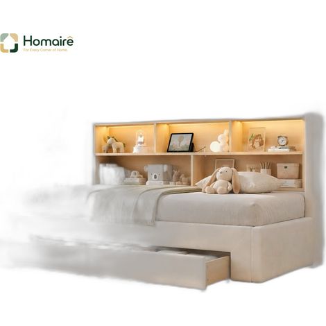 Sessel Rattan Beige 201 x 194 x 83 cm HOMAIRE (1/5)