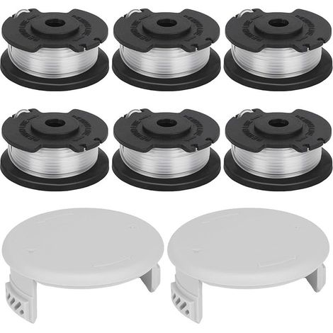 RAC142/5132002769 RAC143/5132002770 Bobine de fil compatible avec les coupe-bordures sans fil Ryobi 36V RLT36 RLT36C3325 RLT36B33 RY36LT33A-0 Longueur 3,3 m Ø 2 mm avec bobine Housse de (1/5)