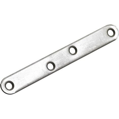 HETTICH Montagewinkel Edelstahl matt, L. 120 mm x B. 15 mm x H. 0,2 cm HETTICH