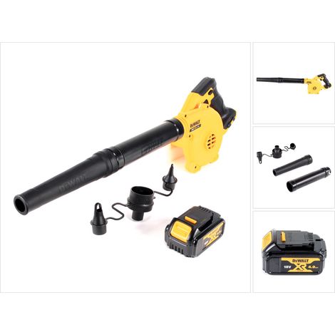 Soffiatore/soffiatore a batteria DeWalt DCV 100 N 18 V + 1 x batteria DCB 182 4,0 Ah - senza custodia, senza caricabatterie (1/5)