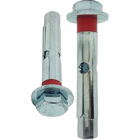 Boulons à Expansion Hex Vis d'Expansion M10 x 14 x 70 mm Pack 12 Ancrage de Fixation pour Scellement Chimique, Cheville Beton, Anti-Effraction, Ingénierie, etc. (1/4)