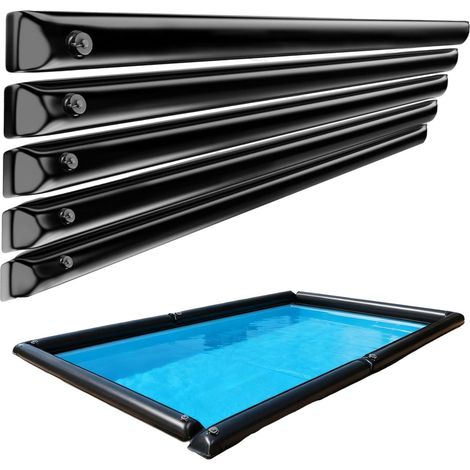 Lot de 5 sacs à eau pour couverture piscine creusée – Accessoires Poids d'hiver  Pour les gestionnaires immobiliers, le personnel d'entretien, hôtels et 300 x 20 cm - (1/4)