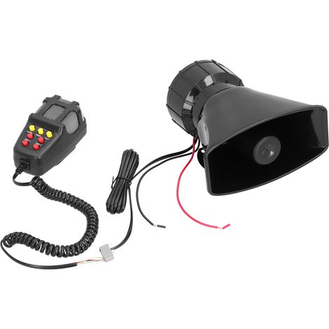 Wasserdichtes 12V Motorrad-Offroad-Hupe-Lautsprecher-Megaphon für Werbung, DC12V Stromversorgung (1/5)