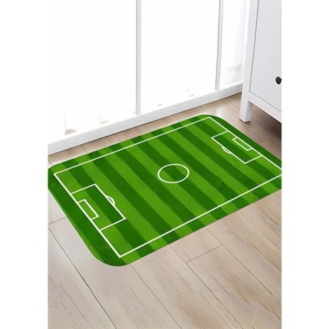 Tapis de jeu - - Football - 50x80cm - Vert - Antidérapant - Polyester (1/4)