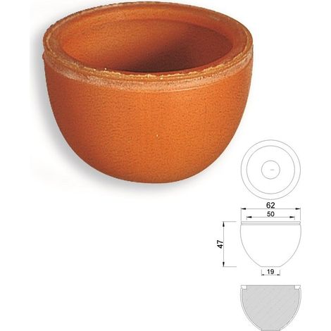Calotte in para naturale mm 62 199800PR