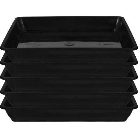 Lot de 5 soucoupes pour Pot de Fleurs soucoupes (1/5)
