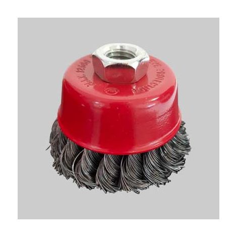 Spazzola a tazza ideal star ritorta diametro 65 mm