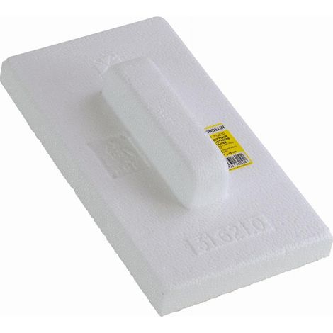 Frottoir en polystyrène expansé monobloc pour lissage du béton - Mondelin