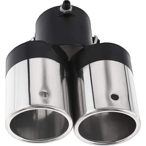 Embout d'échappement en Acier Inoxydable Double Silencieux 60 mm (1/5)