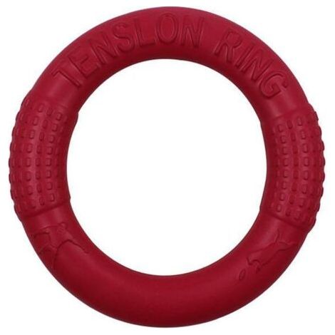 BUNTHAUS Anneau d'entraînement pour chien pour outil de laisse flottante de salle de sport en plein air et outil de jeu interactif Frisbee, anneau d'entraînement flottant Eva(rouge) (1/5)