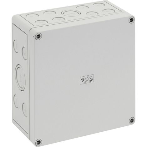 Spelsberg TK PS 1818-9-m Installations-Gehäuse 182 x 180 x 90 Polystyrol (EPS) Lichtgrau (RAL 7035) (1/2)