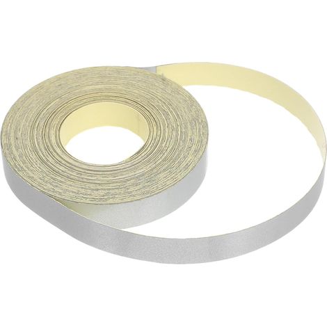 Ruban Réfléchissant pour Testeur de Vitesse 5 M X 10 MM Bande Adhésive Haute Visibilité Autocollant Réfléchissant pour Tachymètre Mesure de Vitesse et Distance Sécurité (1/5)