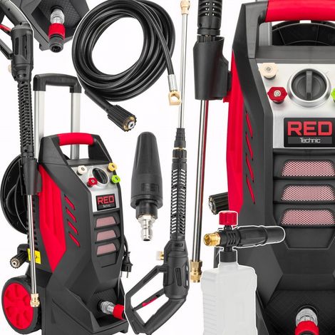 Idropulitrice 300 BAR 2500W turbo RED Technic (1/5)