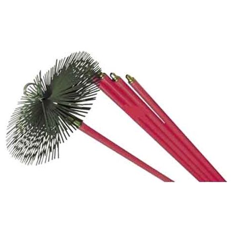 KIT CEPILLO PARA LIMPIEZA DE CHIMENEA Ø 250 mm