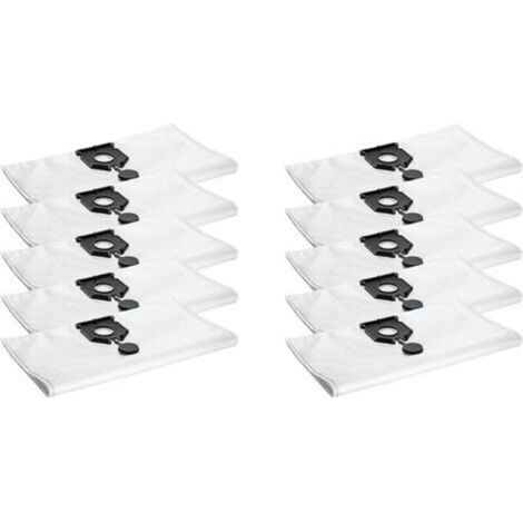 Packung mit 10 Staubbeuteln aus Vliesstoff für Kärcher NT 30/1 Ap Te L, 2.889-154.0 NT 30/1 30L, NT 30/1 Ap L, EU2613 (1/5)