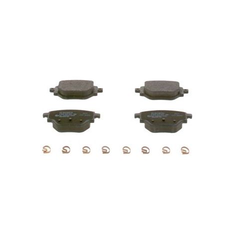 Jeu de garniture de frein à disque  arrière - 0986424988 - BOSCH (1/5)