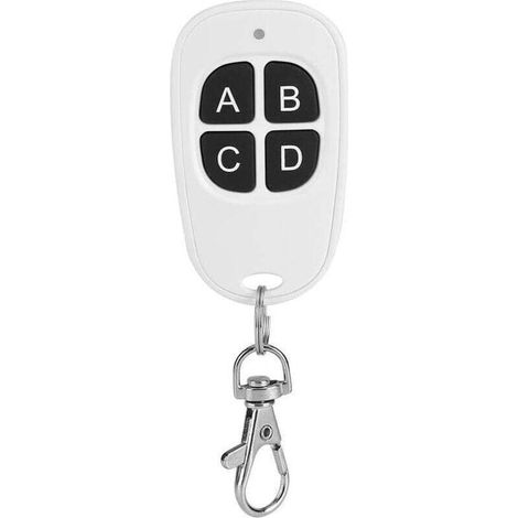 Commande à distance universelle pour porte de garage, XU, émetteur sans fil à 4 canaux 433 MHz, Compatible avec le code d'apprentissage 1527 - KZQ (1/4)