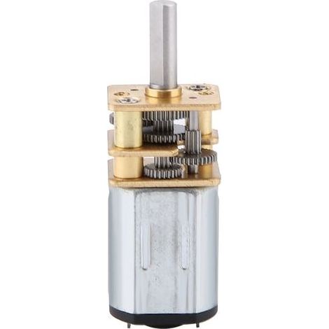 Nouveau moteur CC N20 DC3V 6V 12V 50-2000 tr/min avec réducteur et boîte de vitesses en métal (1/5)
