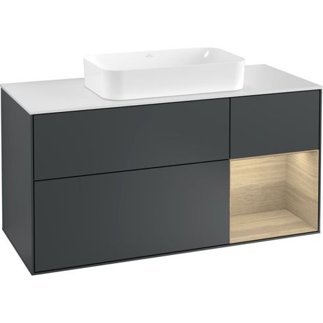 Villeroy & Boch F301PCHG Armoire sous-lavabo Finion F30