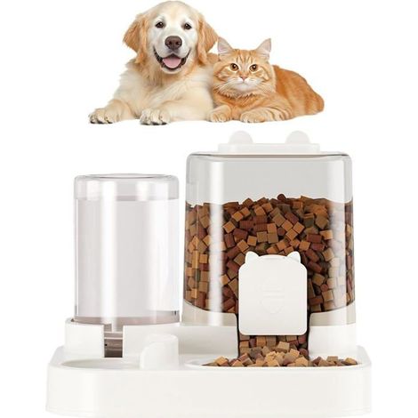 Distributeur Automatique 1.8L avec Bol Amovible pour Animaux (1/5)
