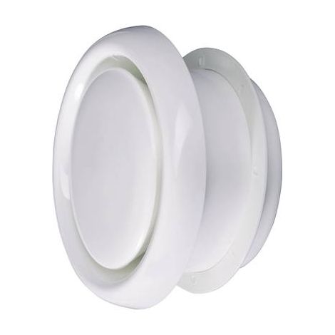 Wallair N35910 válvula de disco blanca diámetro 10 cm