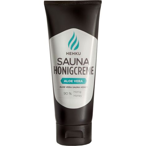 HEHKU Saunahonigcreme Aloe Vera 100 ml Saunacreme Peelingcreme für den Saunagang