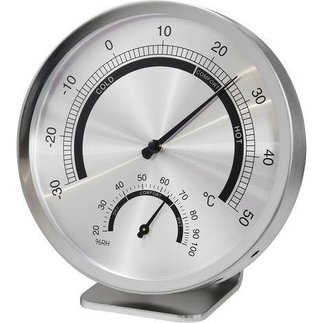 Thermo-/Hygrometer Silber 6034HIC