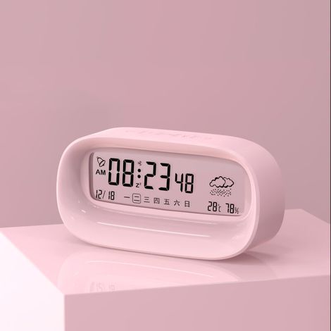 Réveil multifonction – Minuteur numérique – Horloge de bureau – Minuteur électronique – (1/5)