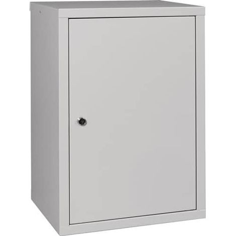 Nordwest Hängeschrank H600xB400xT300mm Vollblech,1 BD lichtgrau/lichtgrau (1/2)
