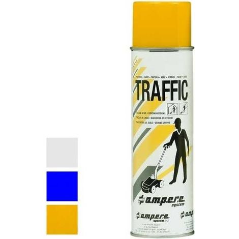 Spray per segnali stradali TRAFFIC PAINT® 500ml giallo (1/4)
