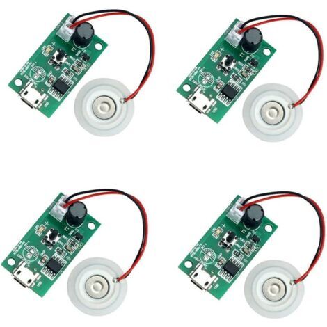 4 Uds. Generador de niebla ultrasónica de 24MM atomizador transductor atomizador placa de película Zubehör de humidificador junta de goma, 3824mm (1/5)