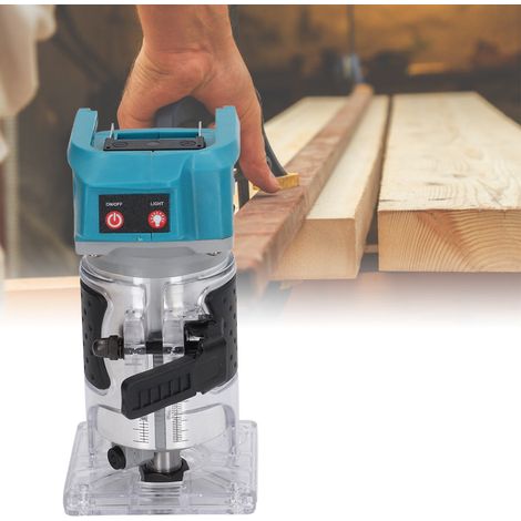 Machine à affleurer les bords, rainurer les panneaux, percer et graver, outil de perçage pour le travail du bois, compatible avec les batteries BL1815, BL1815N, BL1820, BL1820B, BL1830, BL1830B, BL184 (1/5)