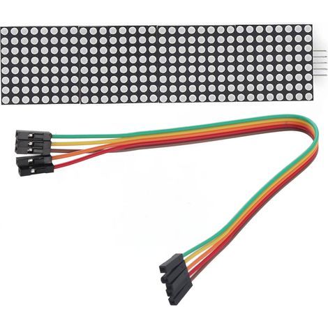 4-in-1-Mikrocontroller-LED-Controller mit Matrixanzeige (1/5)