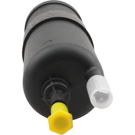 1 color: Black Material: Plastic Car fuel filter element Gasoline filter element 16127 (1/5)