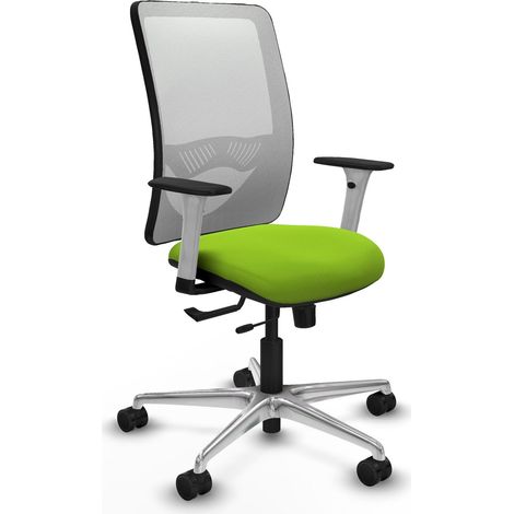 Silla de oficina piqueras y crespo Zulema blanco espuma alta densidad (1/2)