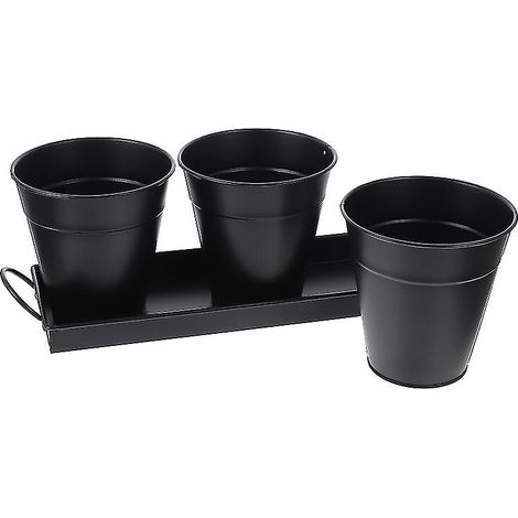 1 ensemble de pots de fleurs pour balcon (1/3)