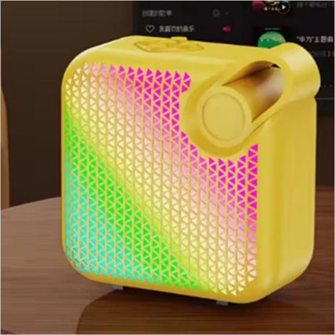 Enceinte Bluetooth Sans Fil X711, Lumières Couleurs, Basses, Portable, Audio de Bureau, Son Surround Haute Fidélité, Haut-Parleur (1/5)