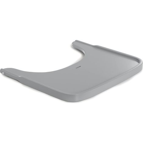 hauck Vassoio Seggiolone Alpha Wooden Tray - Vassoio in Legno di Faggio Cert. FSC, per Seggiolone Pappa Alpha+ e Beta+, Bordo Rialzato - (Grigio) (1/5)