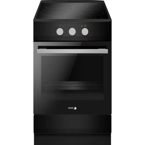 Cuisiniere induction - FAGOR-FACI203S - 4 foyers - 62 L - 50 x 60 cm - Silver