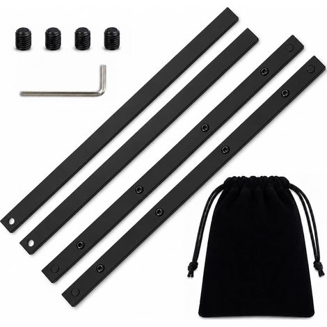 4 Pieces Guide Rail Connector with Velvet Pouch (1/5)