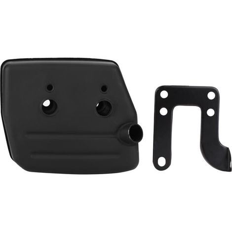 Silencieux d'échappement avec support d'échappement adapté pour Husqvarna 61 268 272 503 47 (1/5)