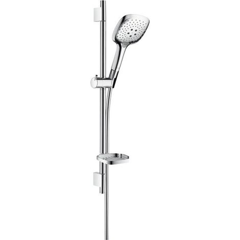 Set Raindance Select E 150 / Unica'S Puro 0,65 m blanc/chromé