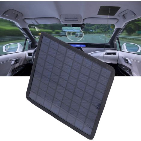 Chargeur solaire pour batterie de voiture 6W 18V, carte de charge, les cellules de batterie peuvent charger des batteries 12V. (1/5)