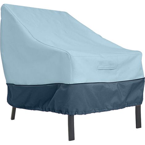 SHINING HOUSE Housse de Protection pour Banc, Housse Banc Jardin Tissu Oxford Imperméable, Housse de Banc Exterieur Anti UV et Vent Housse de Protection pour Canapé——Bleu 210D: 89×97×79cm