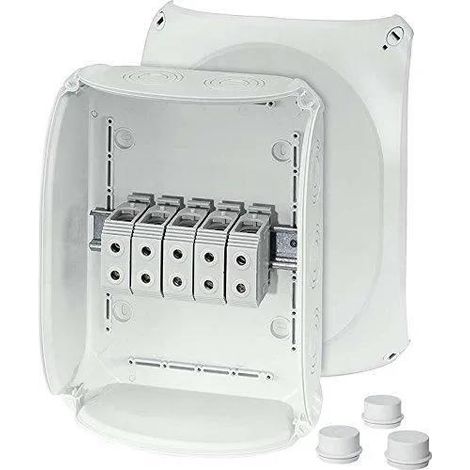 Hensel 62000018 Scatola di derivazione grigio chiaro 122x295x225 mm